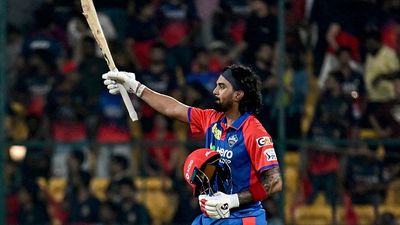 IPL 2025: Athiya Shetty's social media post praising KL Rahul's unbeaten match-winning knock against RCB goes viral  Delhi Capitals' KL Rahul gesture to the crowd as he celebrates his team's win against Royal Challengers Bengaluru