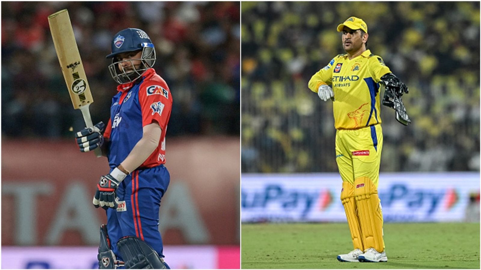 'Powerplay batting looked like a rehearsal for a Test match': Former Indian opener wants CSK to pick Prithvi Shaw as injured Ruturaj Gaikwad's replacement Delhi Capitals' Prithvi Shaw celebrates his fifty; CSK's MS Dhoni gestures during clash against KKR on April 11.