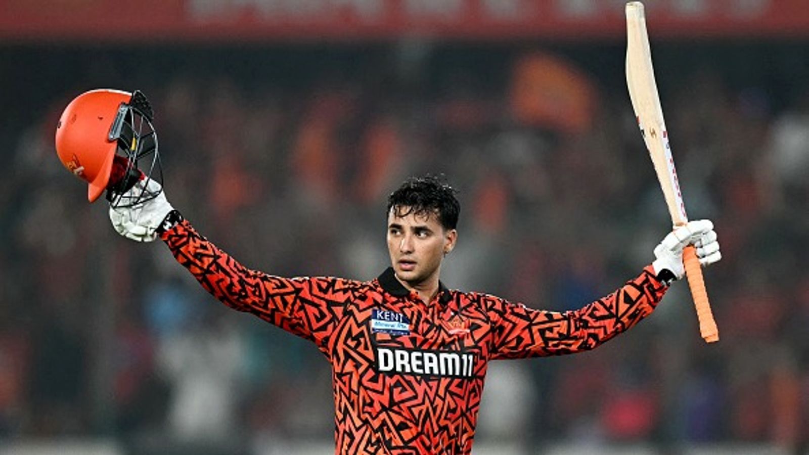 Abhishek Sharma's historic hundred eclipses Punjab Kings' batting masterclass, helps SRH register second highest successful chase in IPL Sunrisers Hyderabad's Abhishek Sharma celebrating his century against PBKS