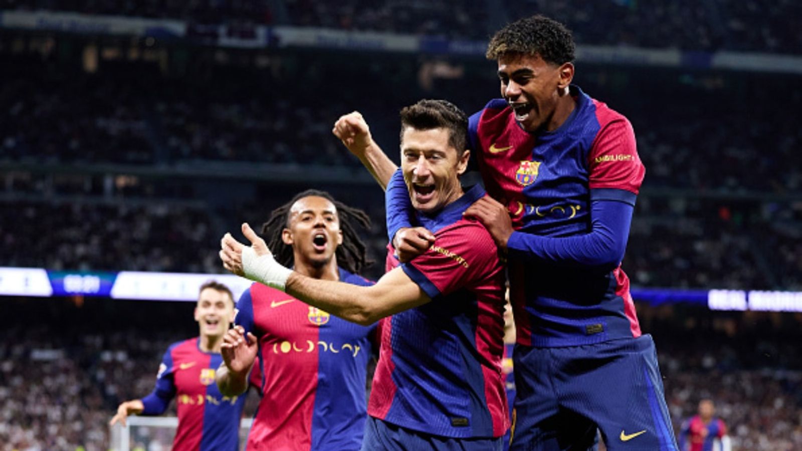 Barcelona's Star to join Lionel Messi's rival in this league?, Receives whopping €400m offer Lamine Yamal and Robert Lewandowski in the frame