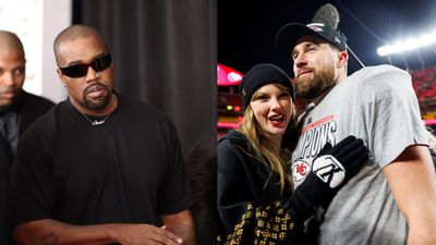'Man to Man': Travis Kelce wants to meet Kanye West regarding her controversial Taylor Swift comments Taylor Swift Kanye West Travis Kelce in the frame