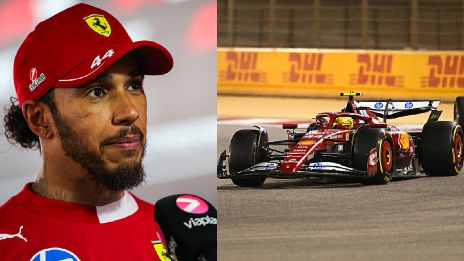 More trouble for Lewis Hamilton as Formula 1 Pundit presents a new Ferrari theory Lewis Hamilton in the frame (via Getty)