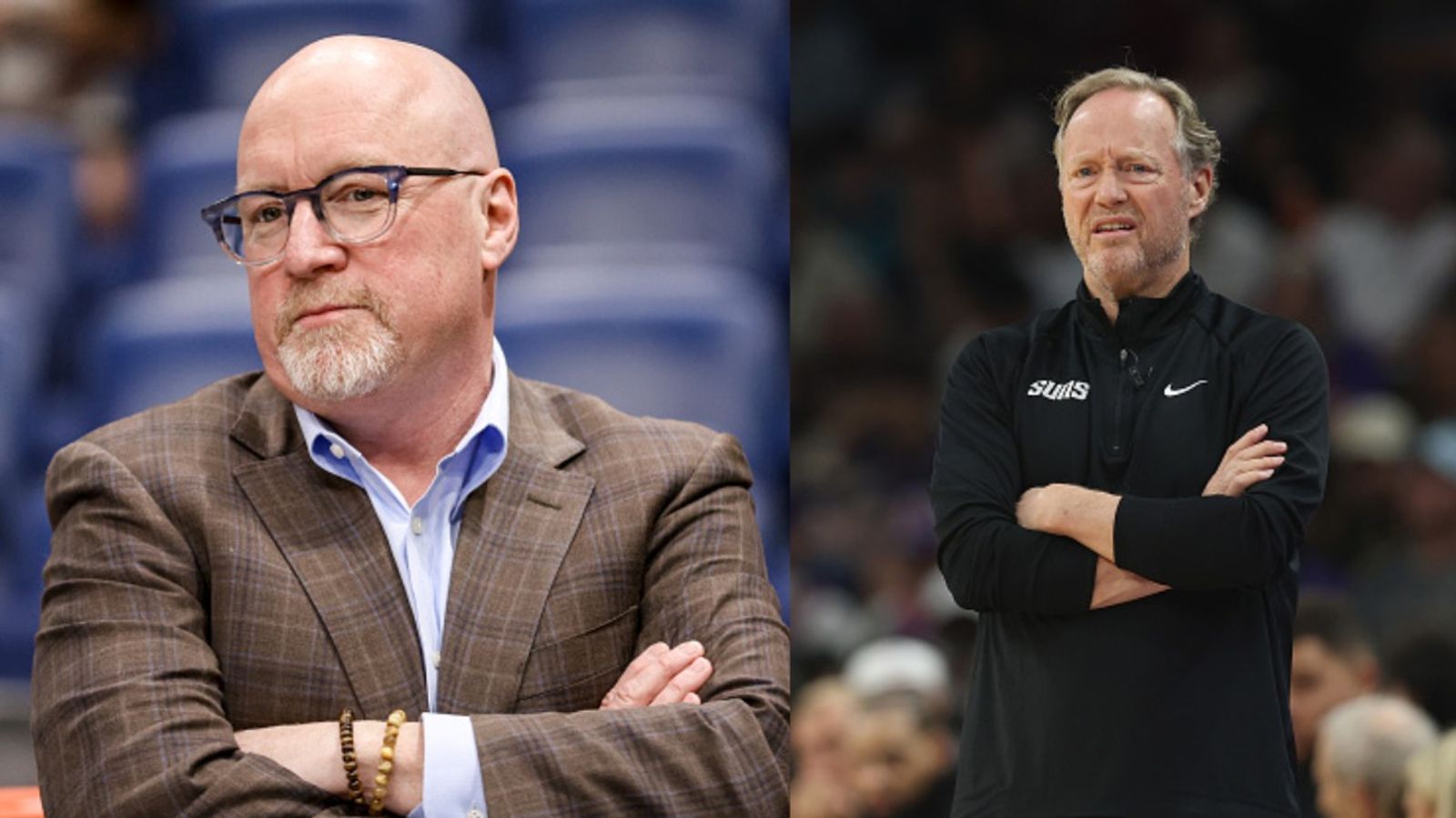 NBA's Black Monday Sees Major Coach Firings: Pelicans Part Ways with David Griffin, Suns Let Go of Mike Budenholzer David Griffin and Mike Budenholzer in the frame