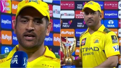 'Why are they giving me the award?': MS Dhoni left clueless after breaking Pravin Tambe's all-time IPL record MS Dhoni