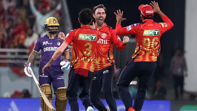 IPL 2025 updated points table: PBKS make big jump to enter top four after historic win over KKR - check latest standings Glenn Maxwell of Punjab Kings celebrates the wicket of Venkatesh Iyer