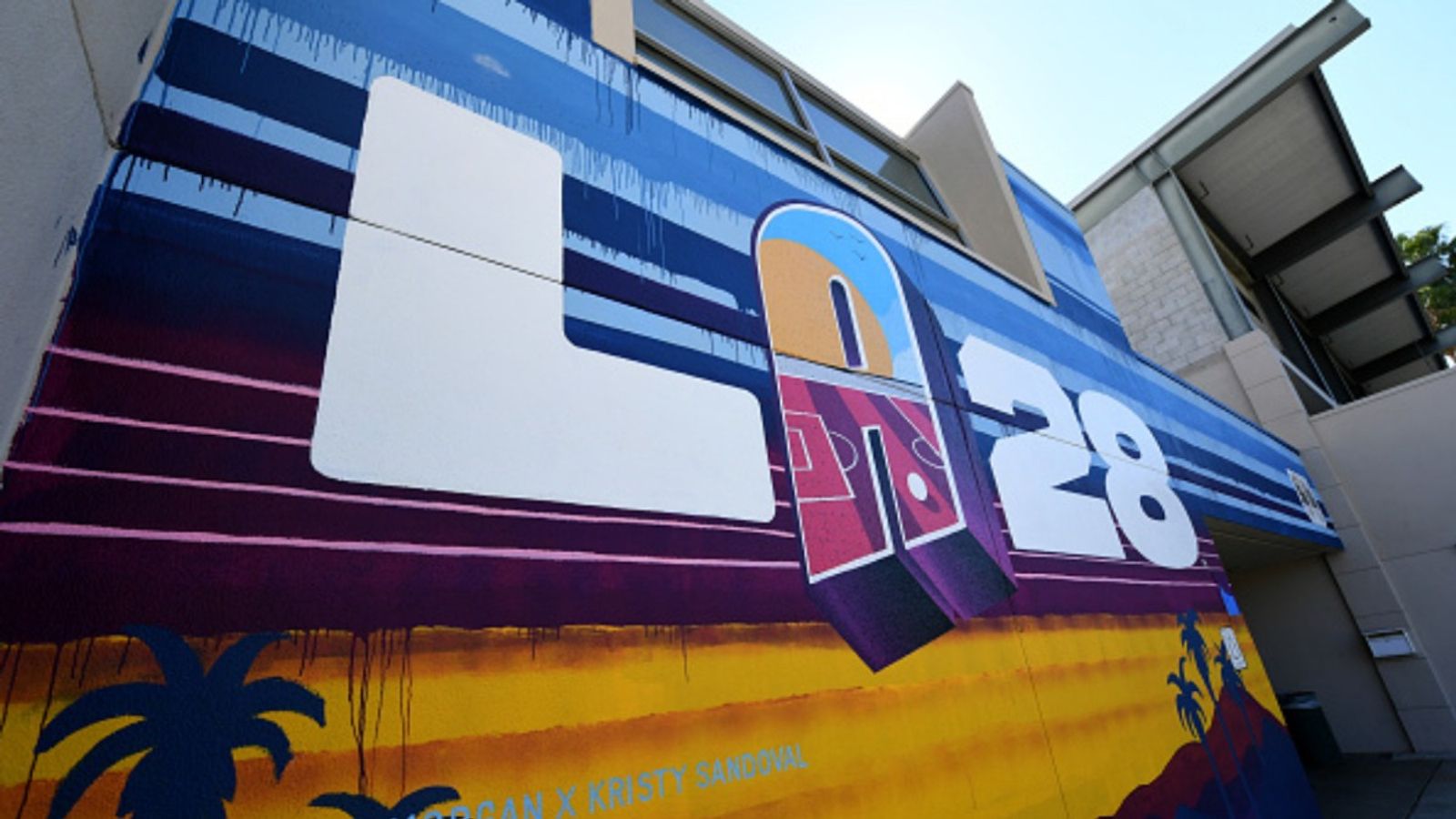 From Dodger Stadium to Pomona—LA28 Reveals Stunning Olympic Venue Details LA 2028 logo