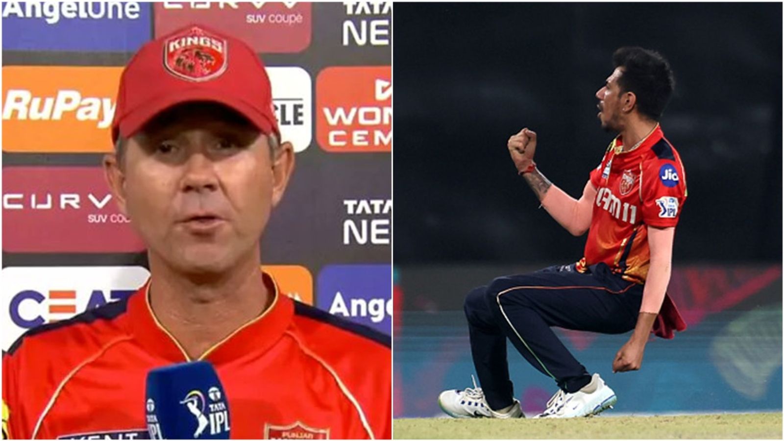 'I grabbed him out of the warm-up and looked him in the eye and said...': Ricky Ponting reveals Yuzvendra Chahal had a fitness test before magical spell vs KKR Punjab Kings coach Ricky Ponting talks to the broadcasters after Yuzvendra Chahal's match-winning four-wicket haul against Kolkata Knight Riders in IPL 2025.