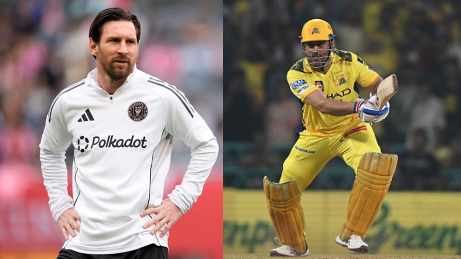 WATCH: MS Dhoni's collab with football legend Lionel Messi in an advertisement amidst MI vs CSK IPL 2025 clash breaks internet WATCH: MS Dhoni's collab with football legend Lionel Messi in an advertisement amidst MI vs CSK IPL 2025 clash breaks internet