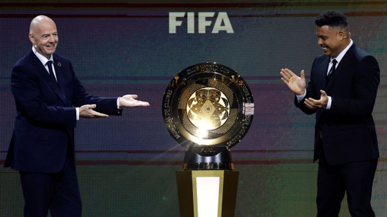 FIFA President 'unbothered' about tickets sales for Club World Cup 2025 Gianni Infantino with Club World Cup Trophy