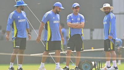 BCCI takes strict action on team's poor performance and leaks during BGT 2024-25, removes three Champions Trophy 2025 winning members Indian cricket player Rohit Sharma, Rishabh Pant along with Coach Gautam Gambhir and Abhishek Nayar, during practice session before 3rd test match of New Zealand Vs India Test Series