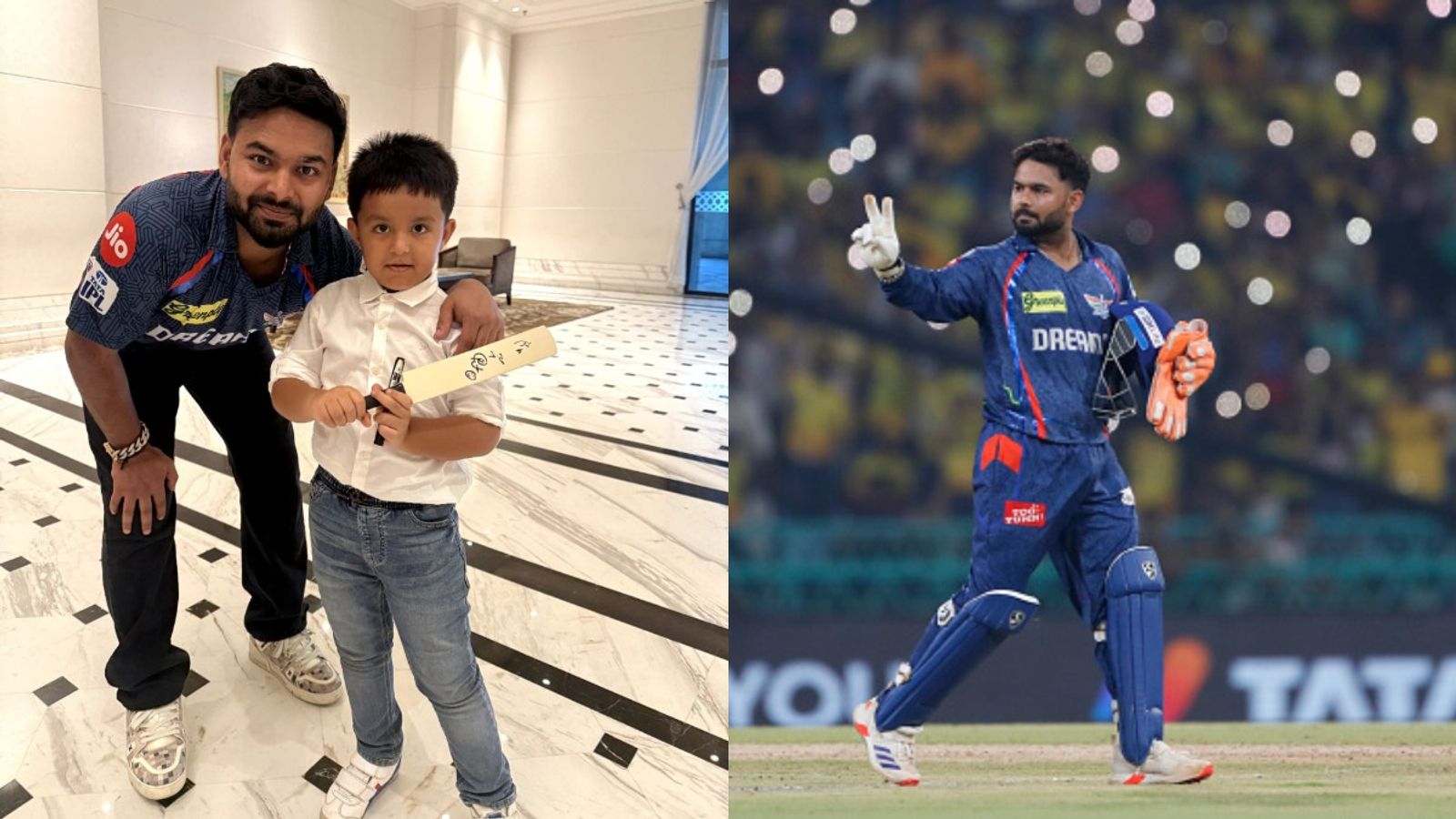 WATCH: Rishabh Pant's heartwarming gesture towards a young fan wins internet ahead of LSG's IPL 2025 encounter against RR WATCH: Rishabh Pant's heartwarming gesture towards a young fan wins internet ahead of LSG's IPL 2025 encounter against RR