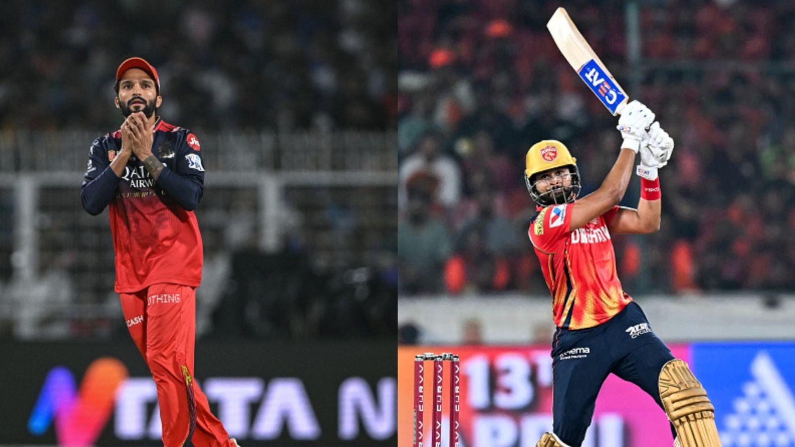 IPL 2025: PBKS opt to bowl first against RCB in 14-over a side match, know playing XIs of both sides RCB captain Rajat Patidar (L) and PBKS skipper Shreyas Iyer in frame
