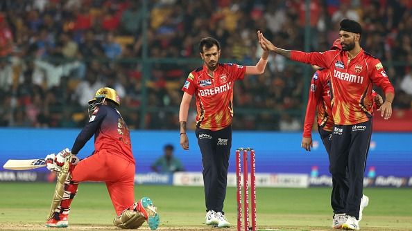 IPL 2025 updated points table: PBKS make big gains in the standings, RCB drop to this place after 5-wicket loss to Punjab PBKS' Yuzvendra Chahal celebrates with his teammates after dismissing RCB's Jitesh Sharma in their IPL 2025 clash