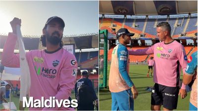 WATCH - 'A mentor is someone who goes to Maldives for 2 weeks mid-season': KL Rahul trolls Kevin Pietersen in front of GT captain Shubman Gill KL Rahul, Kevin Pietersen