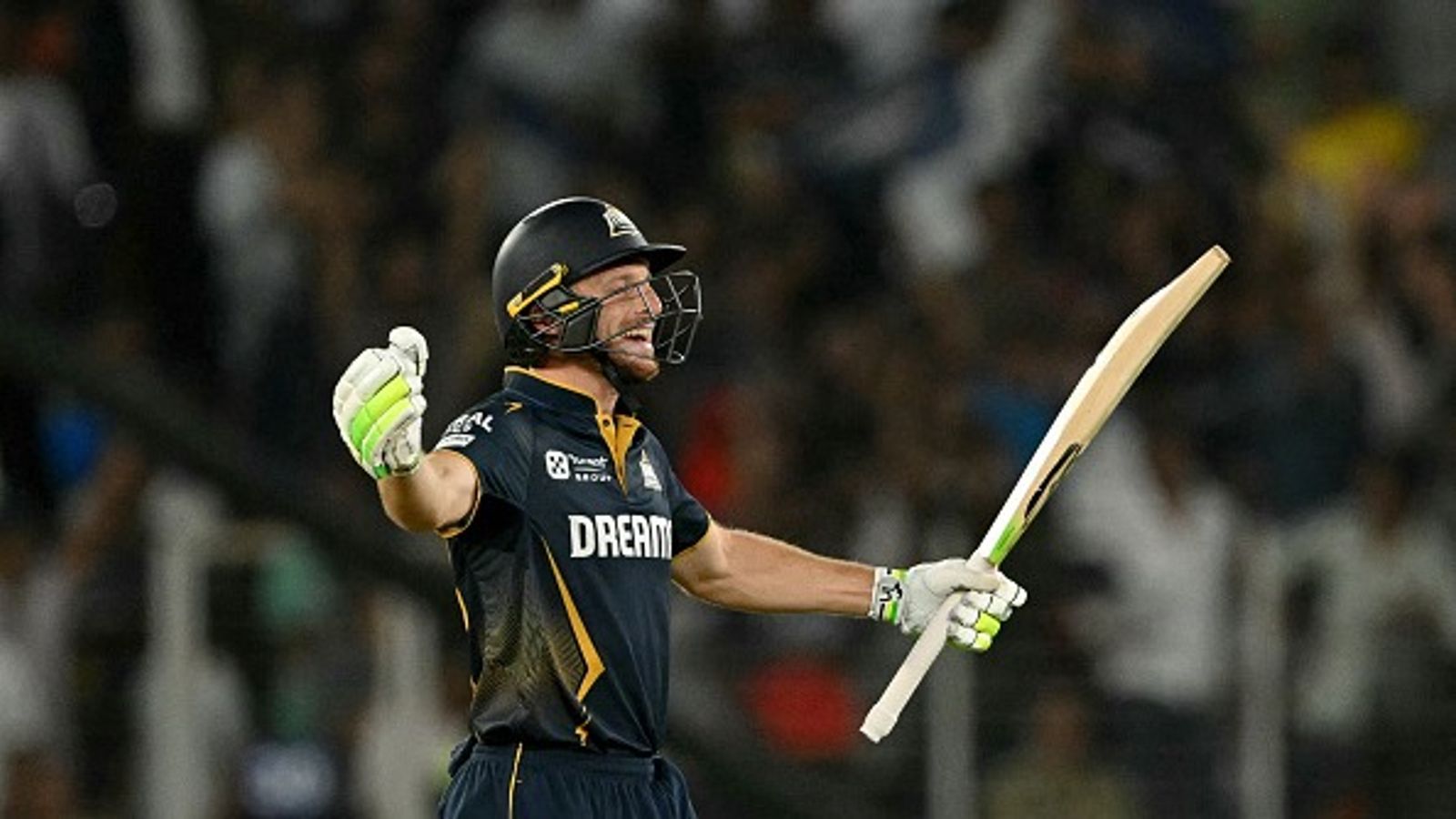 IPL 2025: Buttler-storm powers Gujarat Titans to a dominating seven win against Delhi Capitals Gujarat Titans' Jos Buttler celebrates after winning the Indian Premier League (IPL) Twenty20 cricket match against Delhi Capitals at the Narendra Modi Stadium