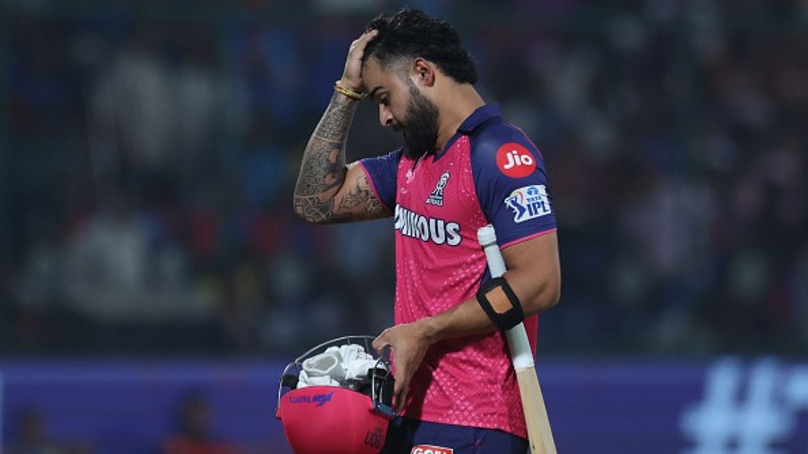 'Feeling a little hard to process the emotions': Clueless Riyan Parag takes all blame for RR's heartbreaking defeat vs LSG RR's stand-in skipper Riyan Parag in frame