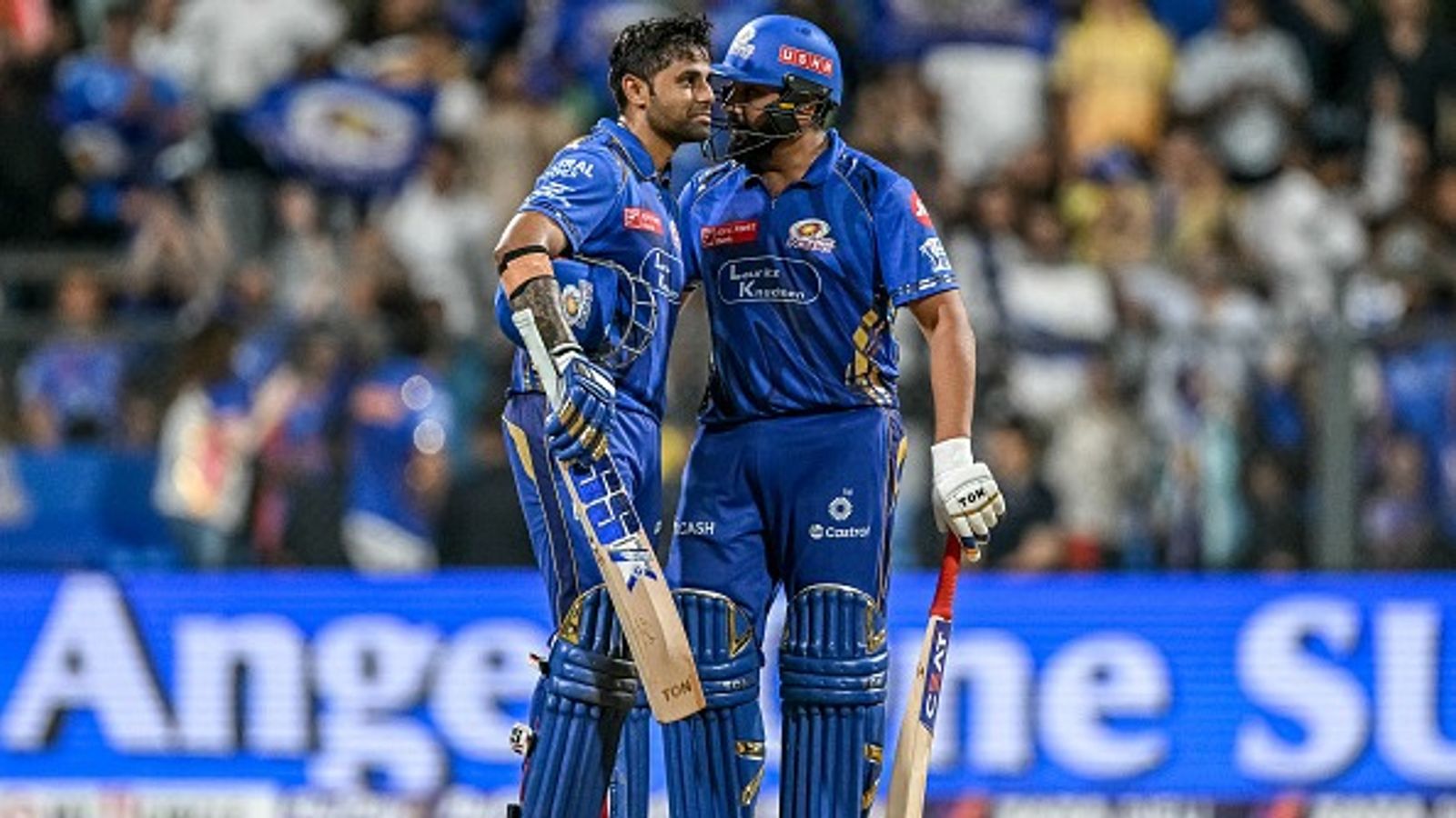 MI vs CSK Highlights, IPL 2025: Rohit Sharma's comeback 76 resurrects Mumbai's campaign with dominating 9-wicket win over CSK Mumbai Indians' Suryakumar Yadav (L) and Rohit Sharma in this frame