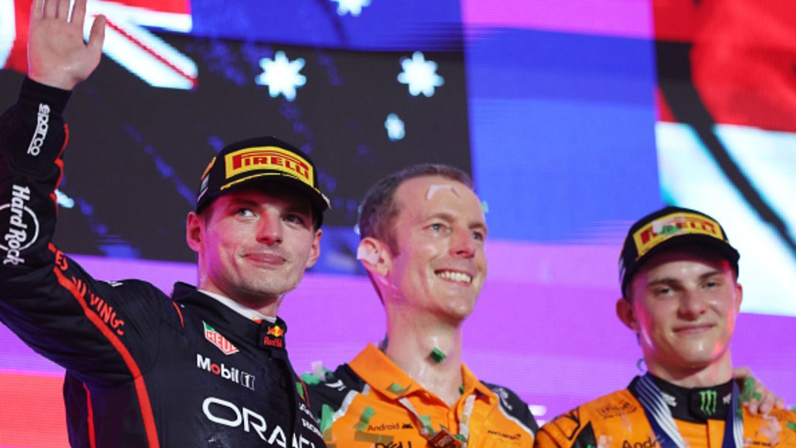 Constructors' Battle Heats Up: F1 Standings After Saudi Arabian Grand Prix 2025 Lando Norris, Oscar Piastri and Max Verstappen in the frame