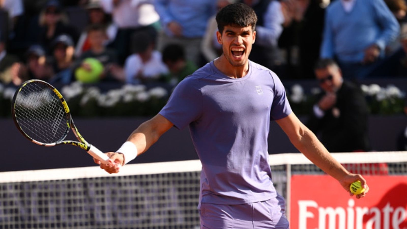 Carlos Alcaraz's Madrid Masters dream on thin ice as crucial injury scan casts doubt on ATP journey Carlos Alcaraz in the frame (via Getty)