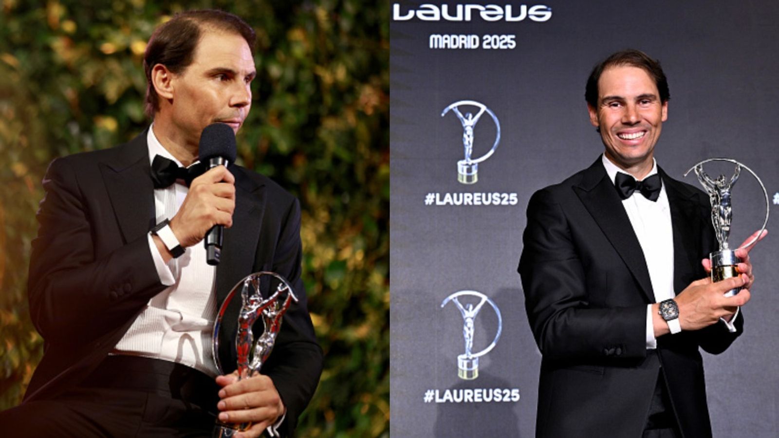 'I think that is for other people to decide': Rafael Nadal’s Graceful Take on Laureus Sporting Icon Win Rafael Nadal in the frame