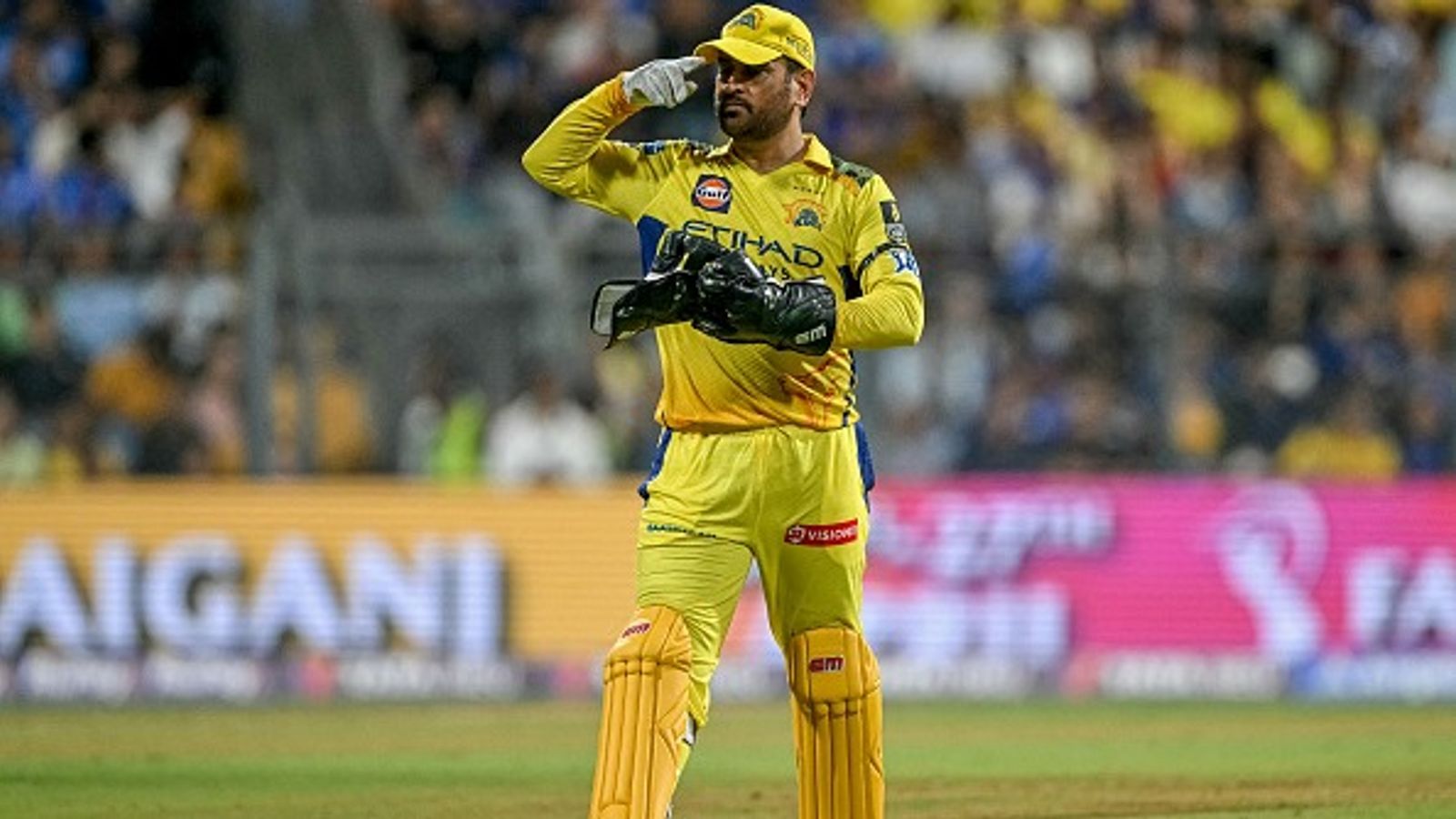 'Of course, it's bound to happen...': CSK CEO Kasi Viswanathan's big take on MS Dhoni-led side's performance in IPL 2025 Chennai Super Kings' captain MS Dhoni adjusts his cap during the Indian Premier League (IPL) Twenty20 cricket match
