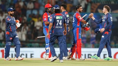 IPL 2025 Updated Points Table after LSG vs DC: Delhi Capitals remain second after defeating Lucknow Super Giants Axar Patel of Delhi Capitals and KL Rahul of Delhi Capitals (C) celebrate after winning the match during the 2025 IPL match between Lucknow Super Giants and Delhi Capitals