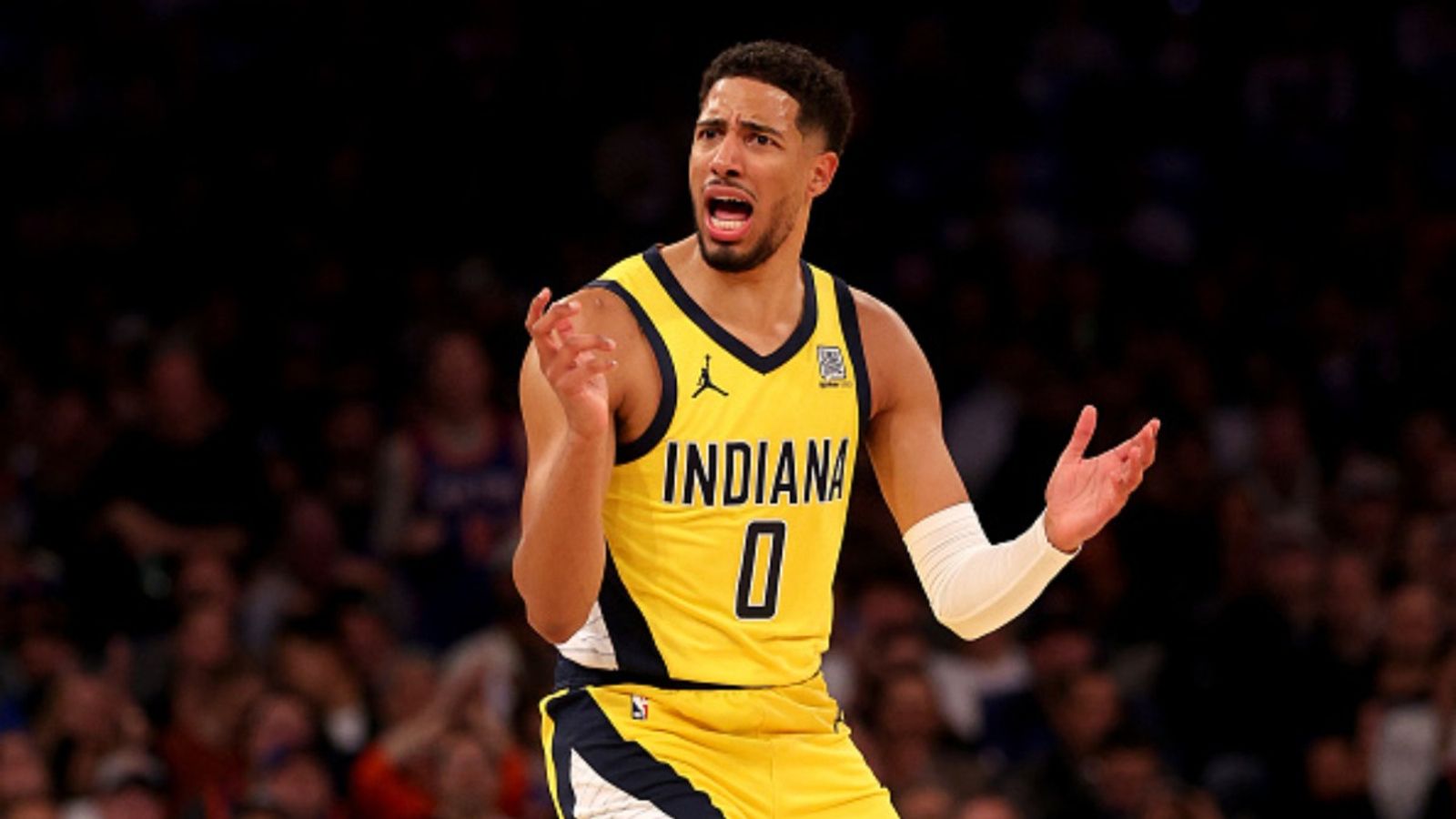 Shocking: Pacers star Tyrese Haliburton named most overrated player by 158 NBA players Tyrese Haliburton in the frame