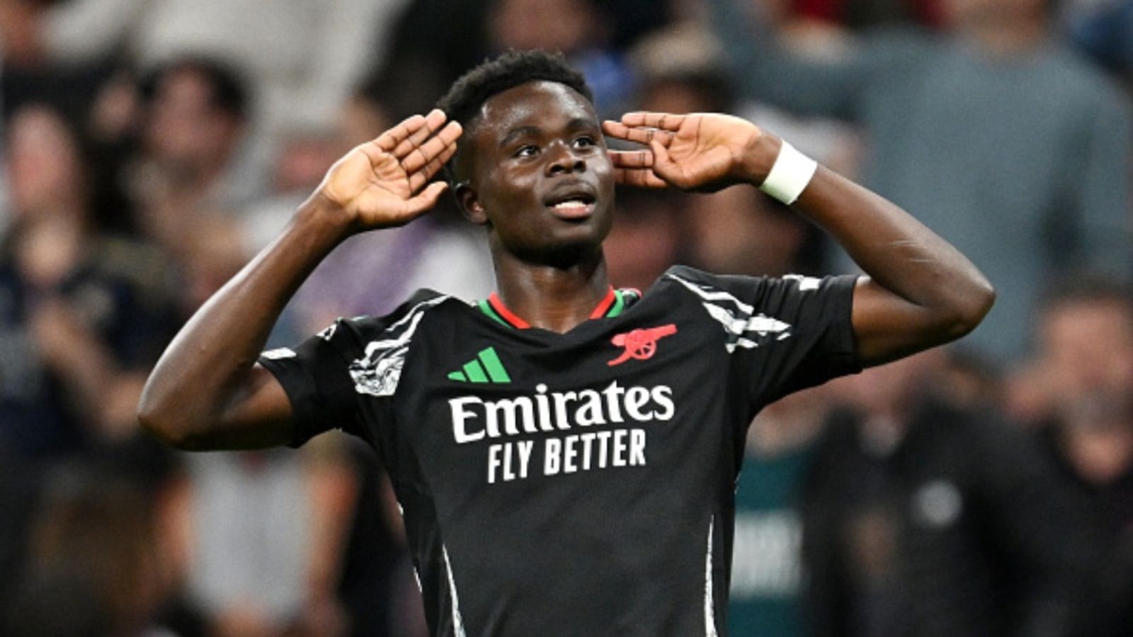 Bukayo Saka Injury Update: Arsenal brass reveals details of winger's comeback Bukayo Saka in the frame (via Getty)