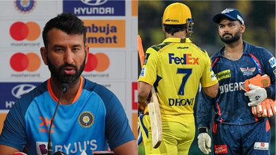 'He's trying to do what MS Dhoni does, but he's nowhere near that level': Cheteshwar Pujara wants Rishabh Pant to stop attempting finisher's job Cheteshwar Pujara, MS Dhoni, Rishabh Pant