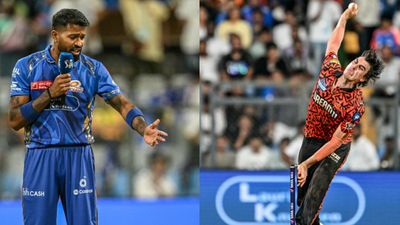 IPL 2025 SRH vs MI Today Match Toss: Mumbai opt to bowl first against Hyderabad, know playing XIs of both teams MI captain Hardik Pandya (L) and SRH skipper Pat Cummins in frame
