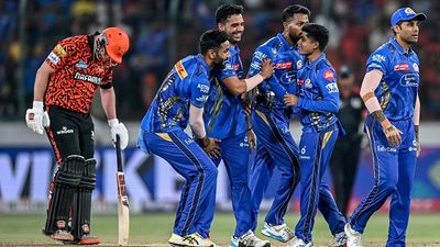 IPL 2025 Updated Points Table: MI take big flight to third spot, here's how depleted SRH are placed after 6th defeat Mumbai Indians' Deepak Chahar (C) celebrates with teammates after taking the wicket of Sunrisers Hyderabad's Nitish Kumar Reddy in their IPL 2025 clash