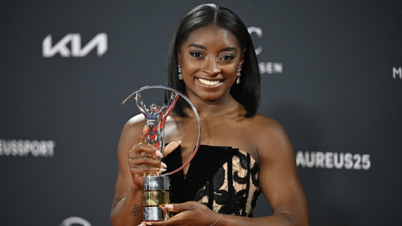 Gymnastics Queen Simone Biles credits rival and hails her impact on sport Simone Biles in the frame