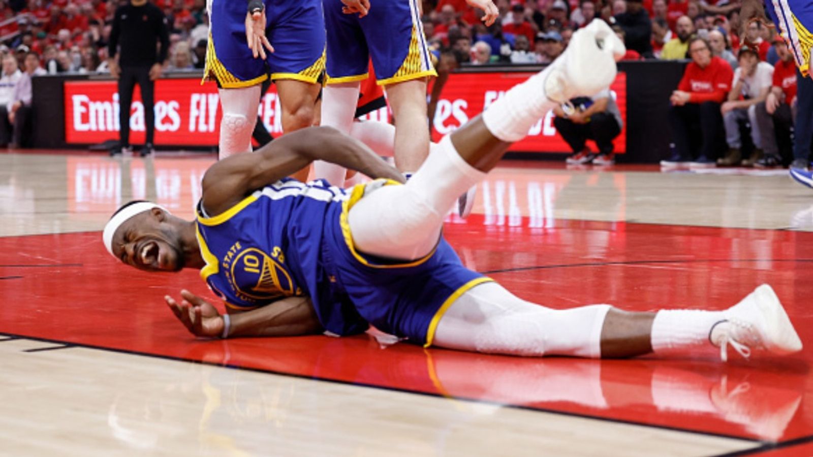Golden State Warriors' Jimmy Butler suffers major injury blow in Game 2 loss to Houston Rockets Jimmy Butler in the frame