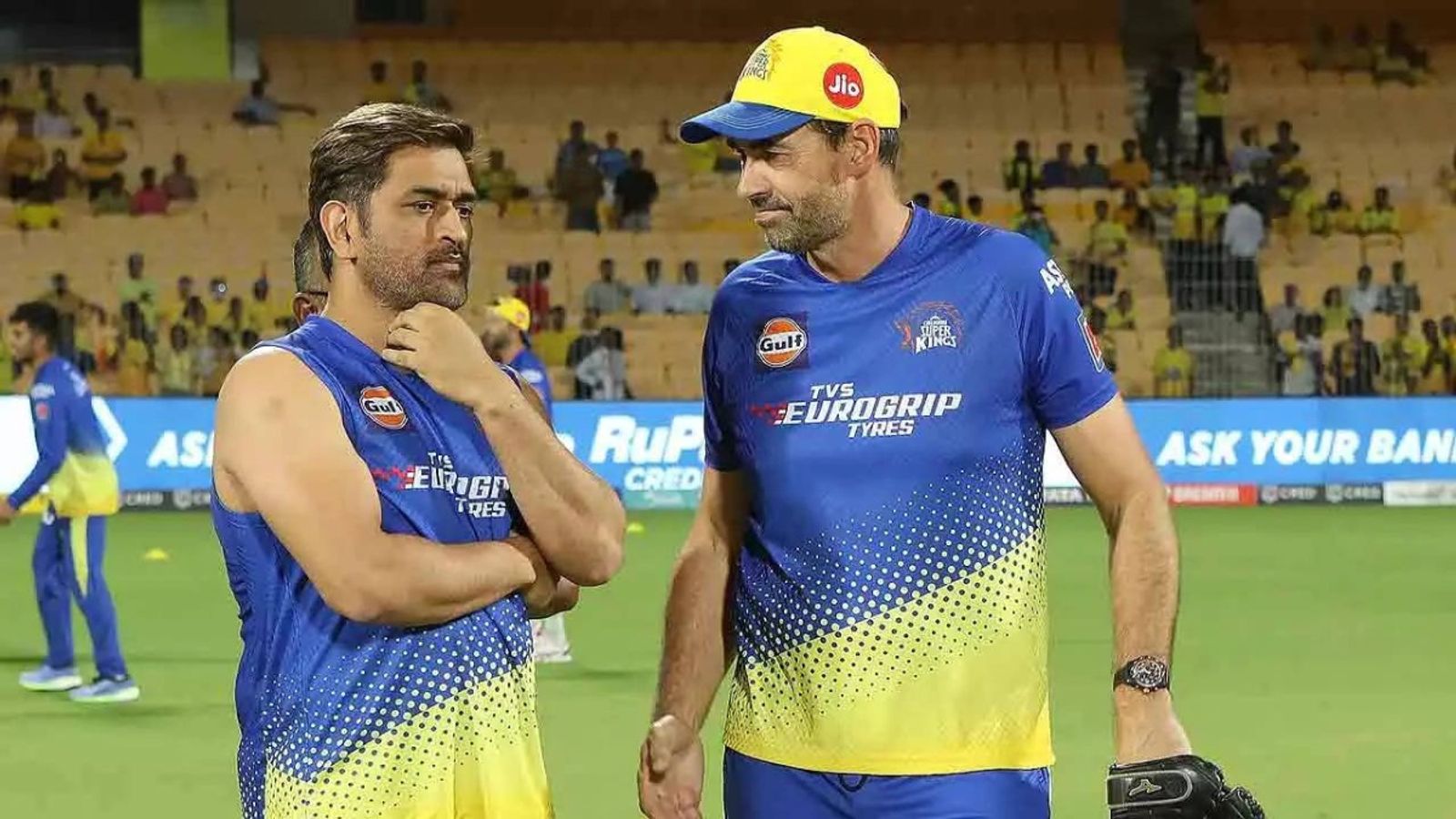 Stephen Fleming admits CSK are eyeing RCB's blueprint for miraculous comeback in IPL 2025, says 'some will giggle at that, but...' CSK captain MS Dhoni (L) and head coach Stephen Fleming in frame