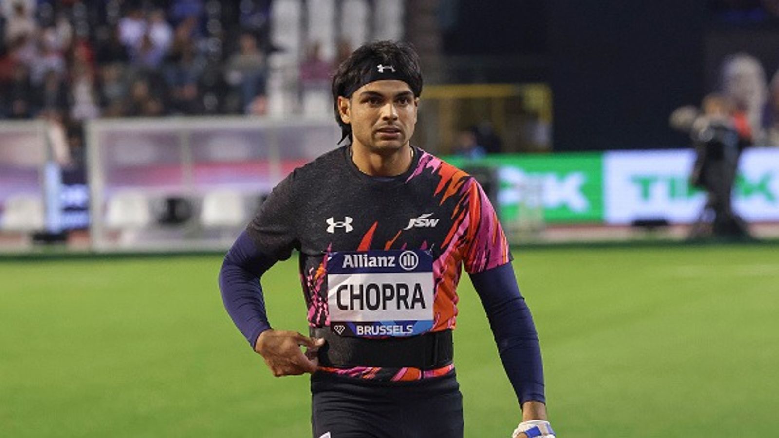 'Arshad Nadeem's presence at the NC Classic was completely out of the question, my country and its interests will always come first': Neeraj Chopra Neeraj Chopra of India during the javelin throw at the Wanda Diamond League 2024 final event and 48th edition of the Memorial Van Damme athletics meeting.