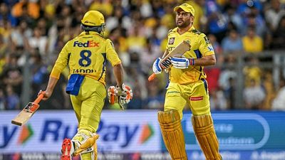 Stephen Fleming openly accepts CSK superstar's flaws ahead of clash vs SRH, says 'he has lot of room for improvement against spin' Chennai Super Kings' captain MS Dhoni (R) and Ravindra Jadeja in this frame