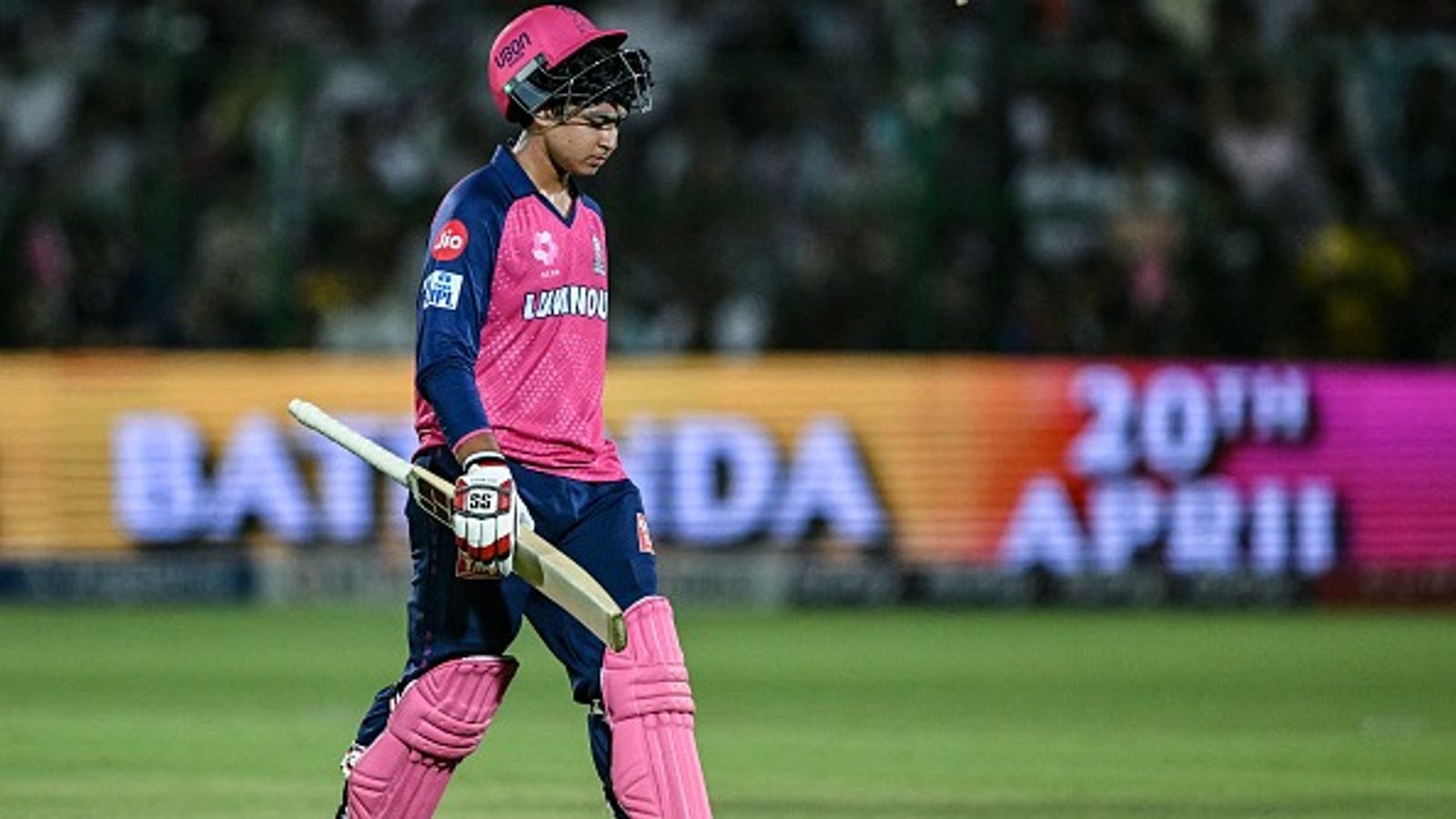 'If he is happy thinking he is a crorepati, then we won't...': India legend cautions RR's batting sensation Vaibhav Suryavanshi to stay grounded Rajasthan Royals' Vaibhav Suryavanshi in this frame