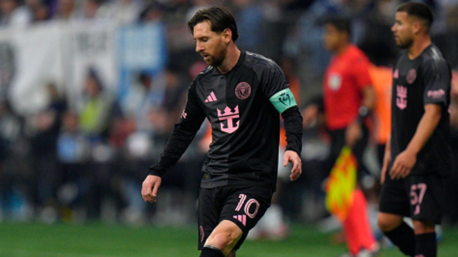 Milestone-man Lionel Messi shatters another big record in Inter Miami’s clash against Vancouver Whitecaps Lionel Messi in the frame