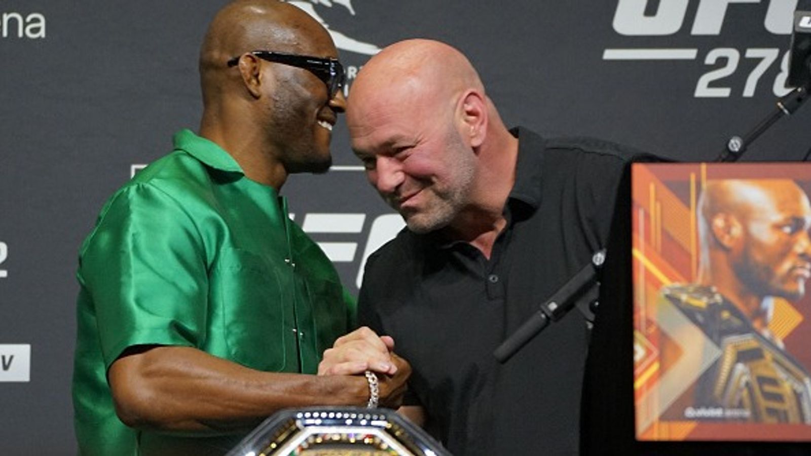 UFC CEO Dana White Announces the Return of Former Welterweight King Kamaru Usman; Reveals Exact Date of His Next Fight and Opponent UFC CEO Dana White and Kamaru Usman
