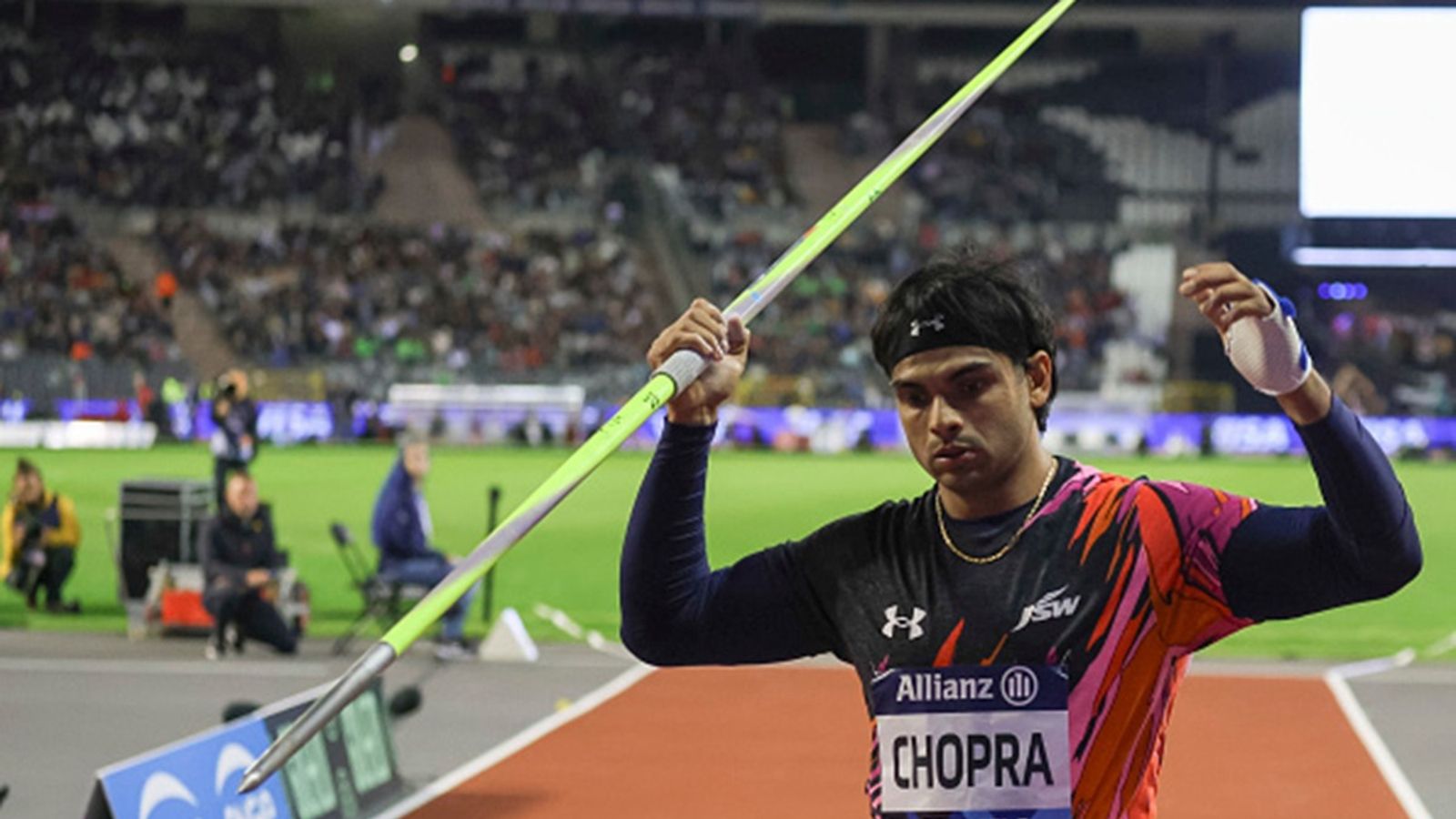 Neeraj Chopra set to skip Asian Athletics Championships again, India announce 59-member squad: Check all details here Neeraj Chopra of India during the javelin throw at the Wanda Diamond League 2024 final event and 48th edition of the Memorial Van Damme athletics meeting.