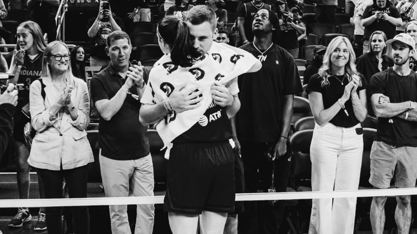 Caitlin Clark's 5-Word heartwarming Message to Boyfriend takes internet by storm Caitlin Clark with his boyfriend in the frame