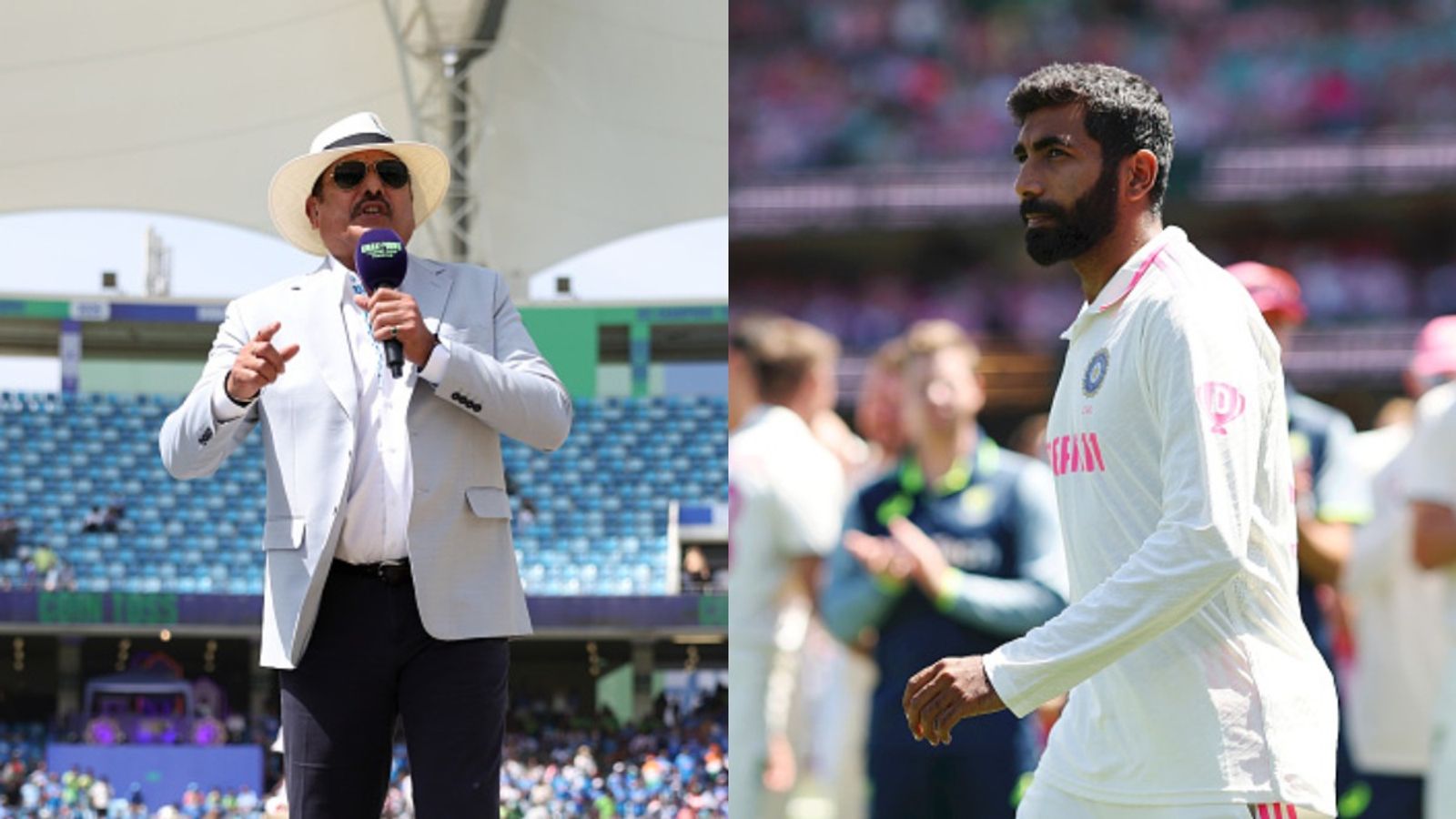'A break would help': Ravi Shastri's big advice to Rohit Sharma on how to handle Jasprit Bumrah's workload during five-Test series against England Ravi Shastri and Jasprit Bumrah