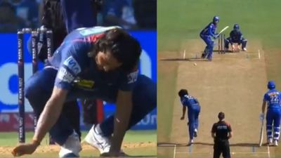 Watch: Digvesh Rathi pulls out notebook signature celebration again after snaring Ryan Rickelton despite bearing BCCI's brunt Digvesh Rathi pulls out notebook signature celebration again after snaring Ryan Rickelton during MI vs LSG clash