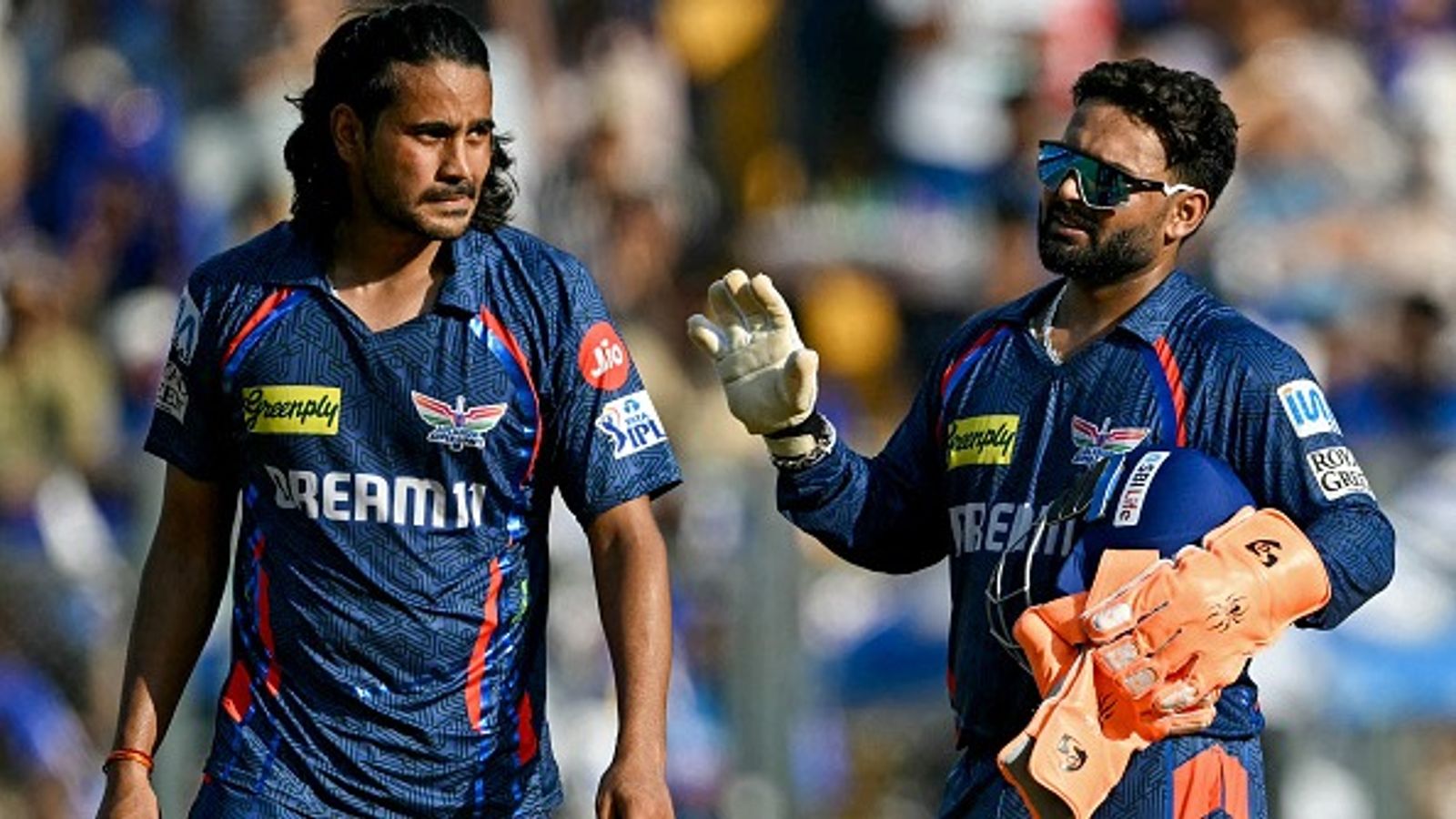 EXPLAINED: How can LSG still make it to IPL 2025 playoffs despite 54-run defeat vs MI, here's Lucknow's qualification scenario LSG captain Rishabh Pant (R) mystery spinner Digvesh Rathi in this frame