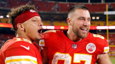 Chiefs' not ready to risk their legacy with Patrick Mahomes and Travis Kelce after Super Bowl debacle, Draft picks suggest underlying theme  Patrick Mahomes and Travis Kelce in the frame