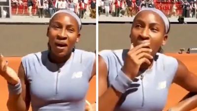 Coco Gauff Left Startled as Her Mic Cut Out Due to Power Outage at the Madrid Open Coco Gauff