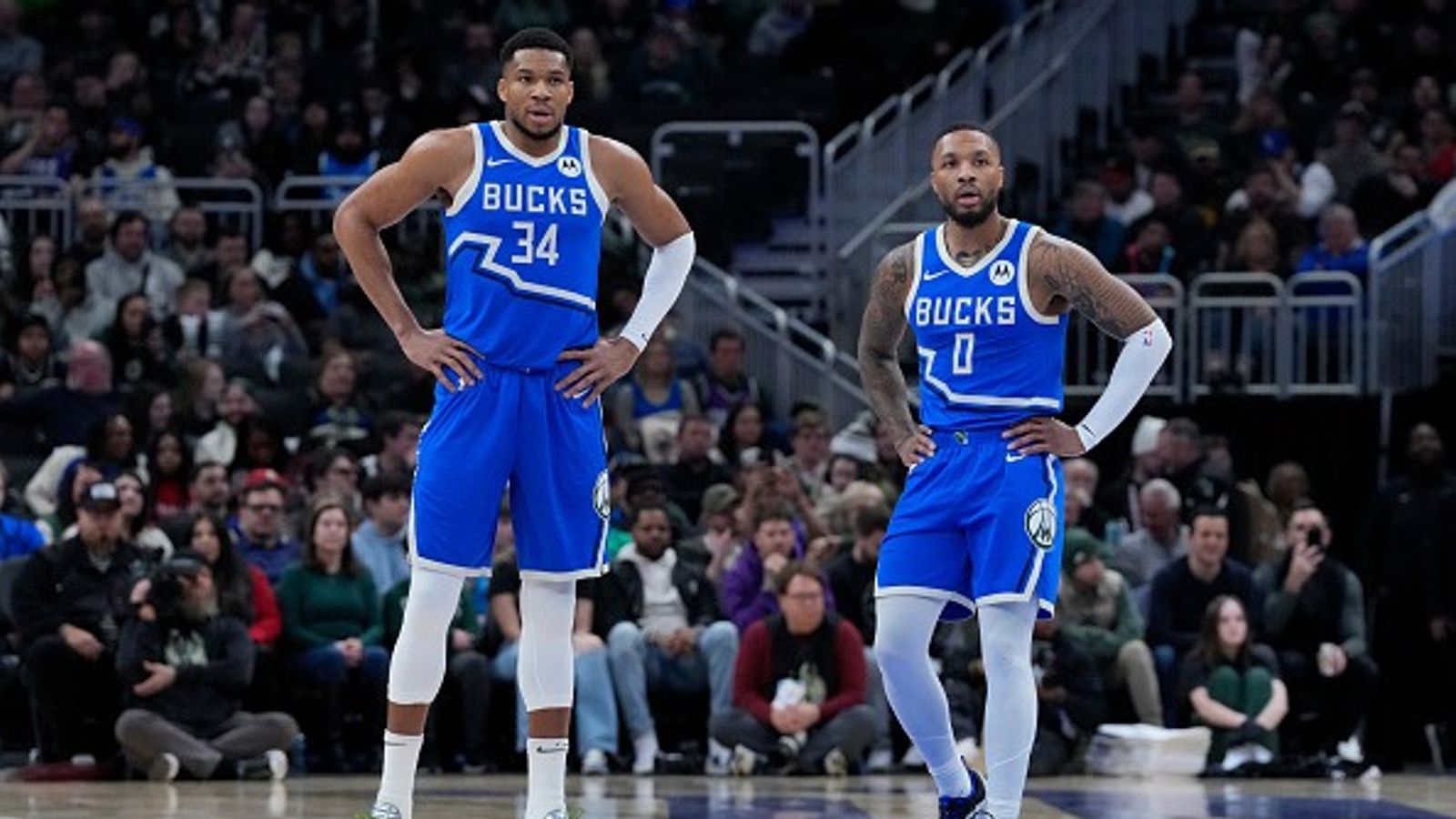 'I really don't care about...': Bucks' Forward Giannis Antetokounmpo Shares Heartfelt Thoughts on Damian Lillard Sustaining Devastating Leg Injury Giannis Antetokounmpo and Damian Lillard
