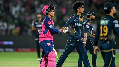 IPL 2025 updated points table: Vaibhav Suryavanshi's maiden ton keeps Rajasthan Royals' playoff hopes alive after 8-wicket dominating with against GT Rajasthan Royals' Vaibhav Suryavanshi (L) is being greeted by Gujarat titans' players as he walks back to the pavilion after his dismissal during the Indian Premier League (IPL) Twenty20 cricket match between Rajasthan Royals and Gujarat Titans