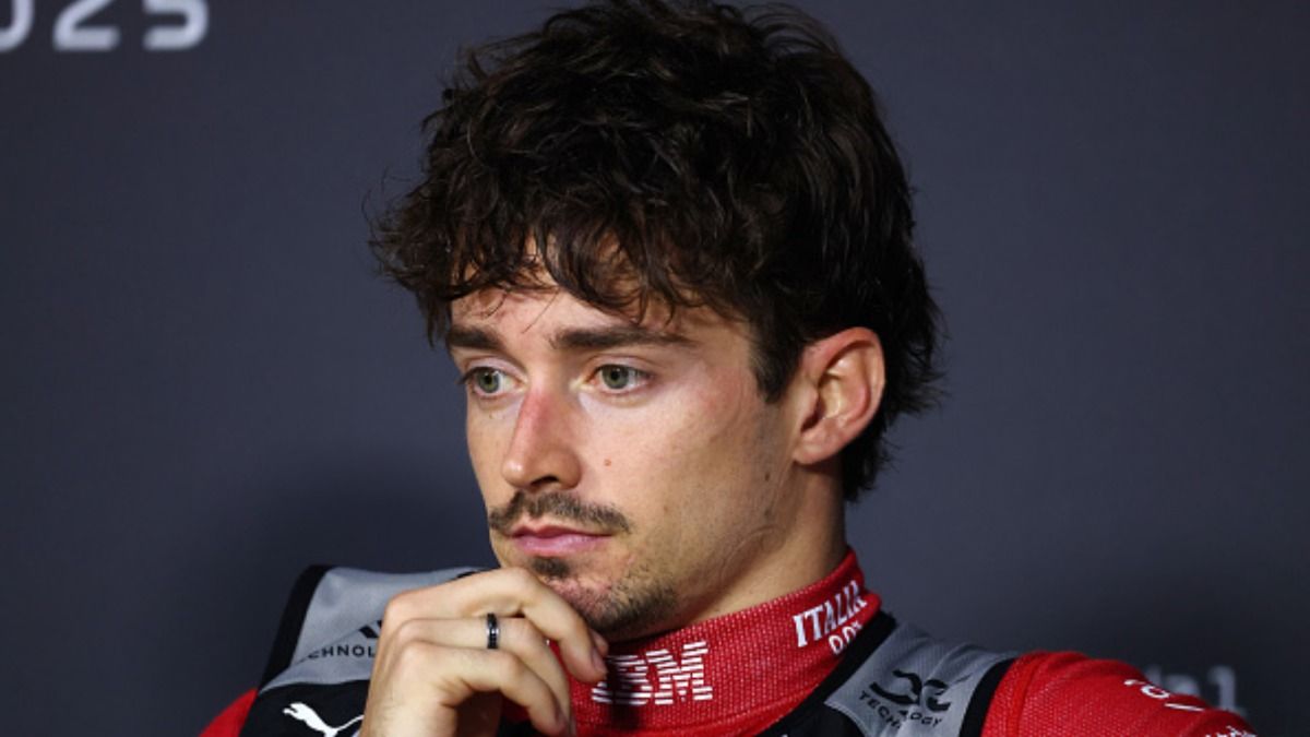 'The car potential is just not good enough to fight': Charles Leclerc calls out Ferrari's Constructors amid Team's Horrible 2025 run  Charles Leclerc in the frame