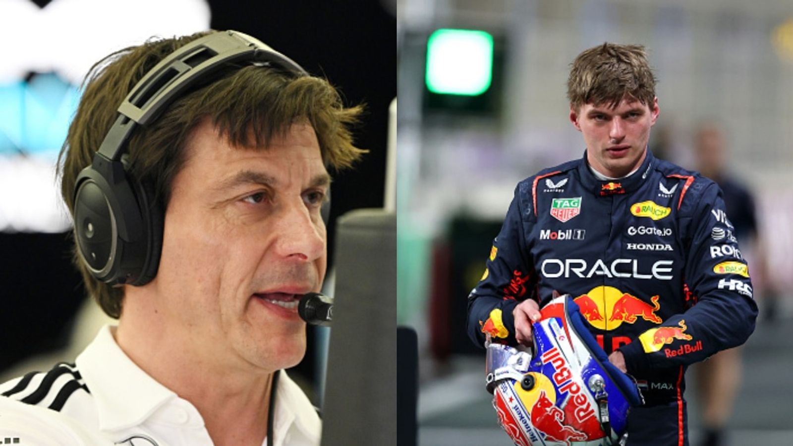 Toto Wolff issues fresh statement on signing Max Verstappen after his issues with RB21 continues Toto Wolff and Max Verstappen in the frame (via Getty)